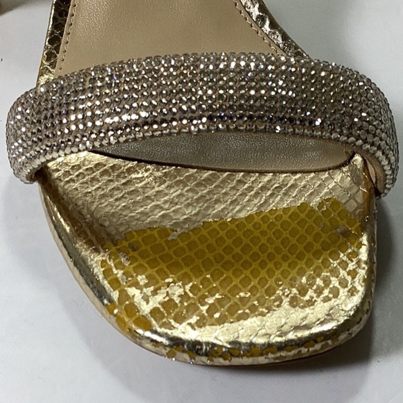 Carrie Embellished Dress Sandals. Note: little defect on one sandal see pic - Picture 8 of 9